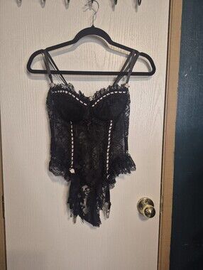 fredericks of hollywood lace bodysuit